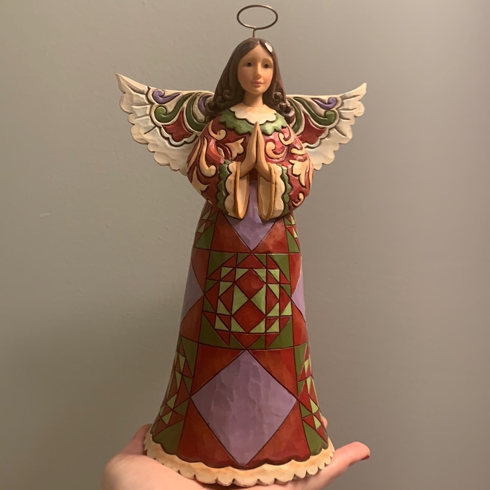 Vintage Jim Shore “Peaceful Prayer” Angel. ✨
